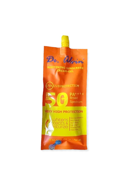 Whitening Sunscreen Gel - Cream SPF 50 - 50g