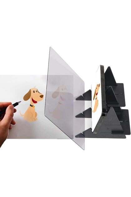 Optical Image Drawing Board, Portable Optical Drawing Board Sketching Tool, Easy Tracing Drawing Ske