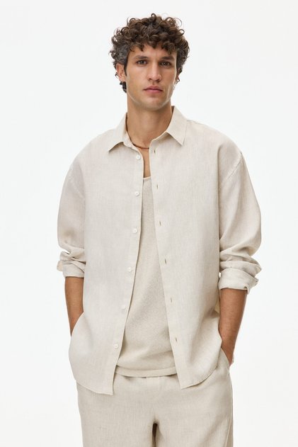 Keten Gömlek Relaxed Fit