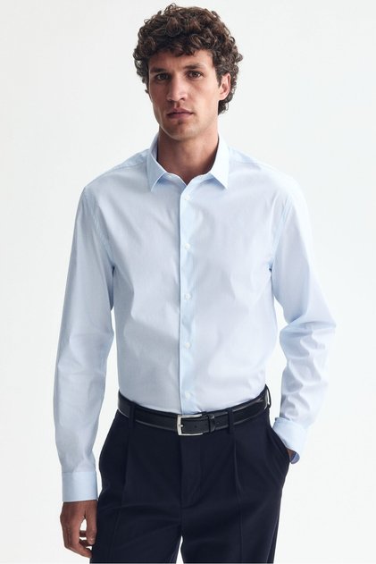 Streç Gömlek Slim Fit