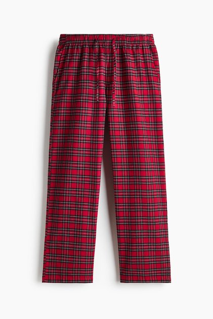 Flanel Pantolon Relaxed Fit