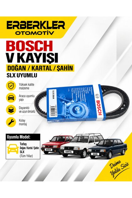Bosch V Kayışı – Doğan, Kartal, Şahin SLX Uyumlu