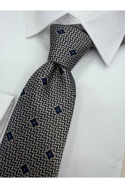 Woven Fabric Patterned Tie