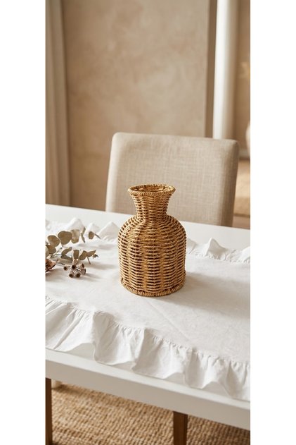 Rattan hasır vazo