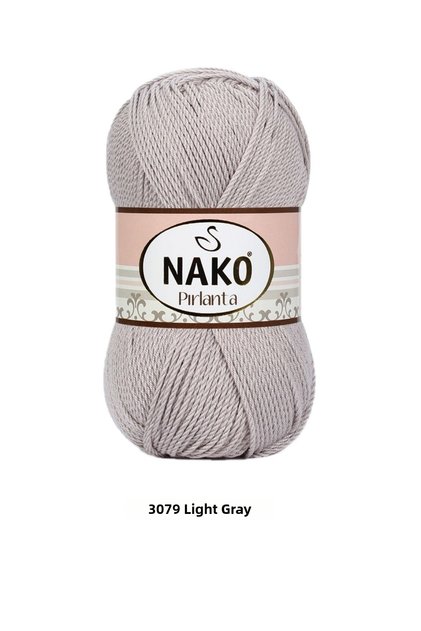 1 Piece Nako Diamond 100 Grams 225 Meters Amigurumi Bag Baby Knitting Decoration Hand Knitting Yarn-Color: 3079