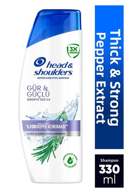 Rosemary Extract Shampoo for Strong and Healthy Hair, Effective Against Dandruff 330 ml