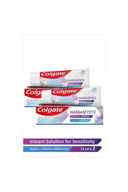 Sensitivity Instant Solution Repair and Sensitive Whitening Toothpaste 75 ml