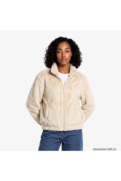 Tash Faux Fur Women's Pink Jacket