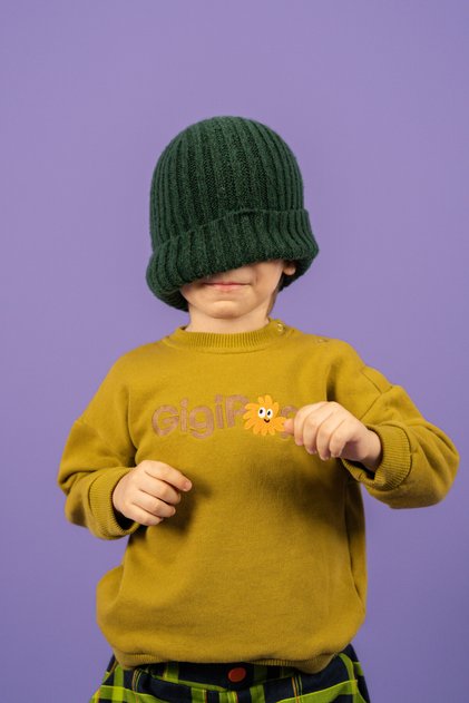 Embroidered Baby / Kids Sweatshirt 100% Cotton