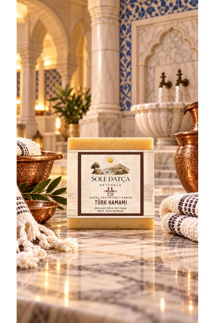 TÜRK HAMAMI ZEYTİNYAĞLI KATI SABUN 90 GR