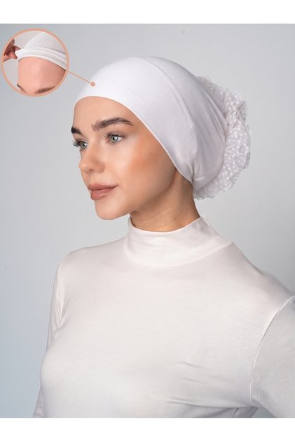 Non-Slip Cap with Knob - Silicone Knob Cap - White - (St610) , (Id 3461002)