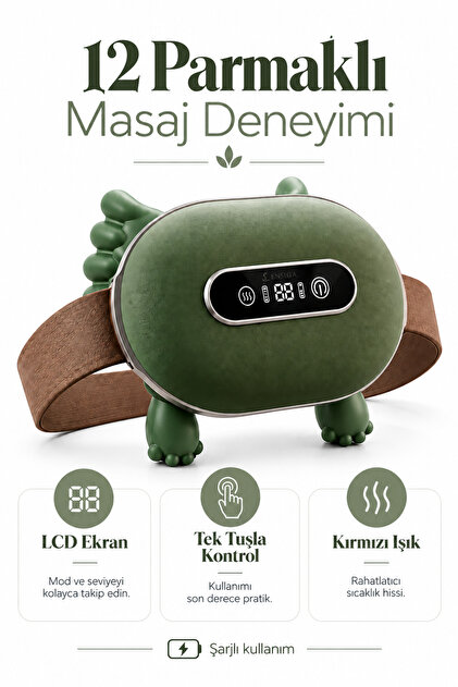 EN SİGA Yeni Nesil LCD ekranlı Yatay Masaj Cihazı Boyun Masaj ...