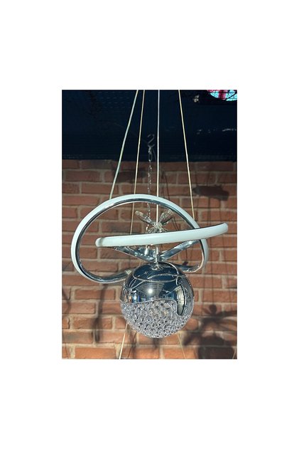 Pietra Led Avize 35 Cm Krom