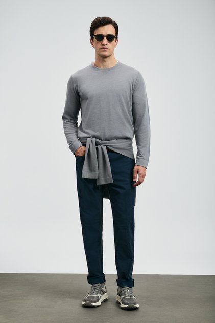 Helt Spor 5 Cep Erkek Pantolon Slim Fit Lacivert
