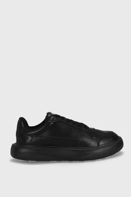 Mateas Erkek Deri Sneaker Ayakkabı Siyah