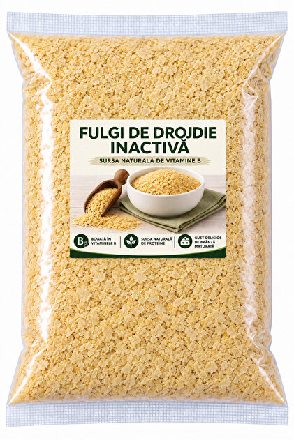 Fulgi de drojdie uscată inactivă – 250g