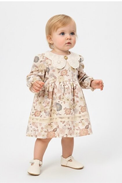 Peter Pan Collar Baby Girl Dress