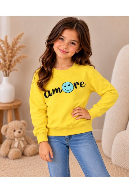2 Strings Quality Girl's Sweatshirt (SIZE 1 GREAT GERMAN YOU RECOMMEND)