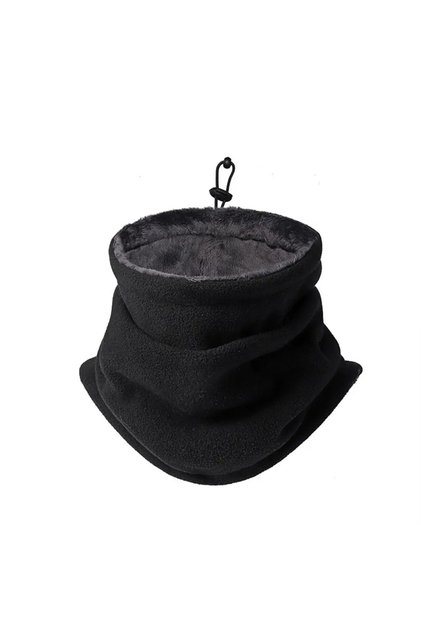 black Winter MotorcycleWarm Mask Men Women Fleece Neck Outdoor Warmer Windproof Scarf Camping Hiking