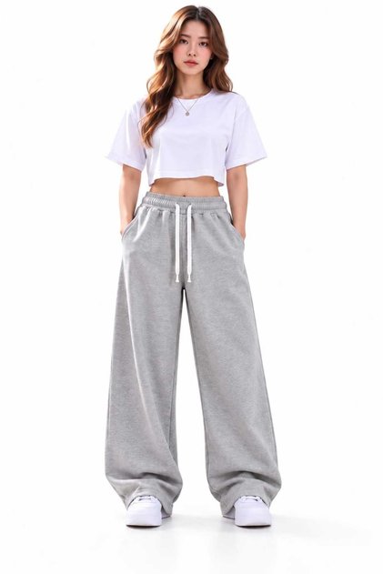 Oversize Baggy Style Loose-Fitting Sweatpants