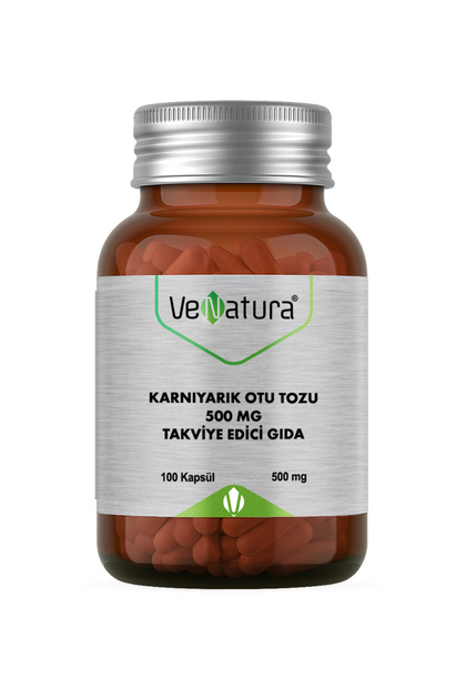 Karnıyarık Otu Tozu 500mg 100 Kapsül