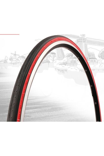 K191 Black-Red 1PC KENDA K191/K193 Bicycle Tire 700*23C/25C Road Bike Tyre 700C Cycling Tyres Pneu B