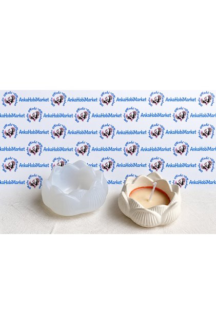 Lotus Çiçeği Silikon Kalıp (S755)