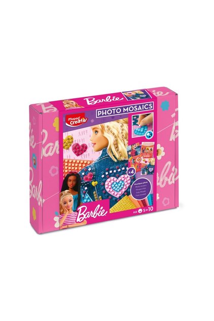 Set mozaic foto creativ Barbie, partea superioară și partea inferioară