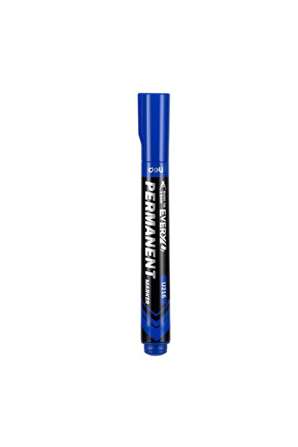 Marker permanent albastru cu vârf rotund de 2.5mm