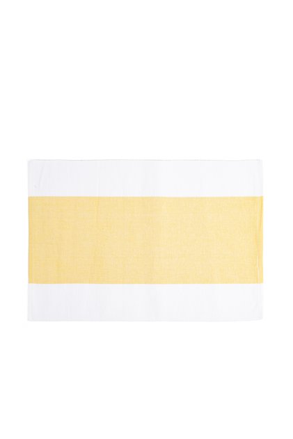 Placemat White and Yellow Color from Aurora