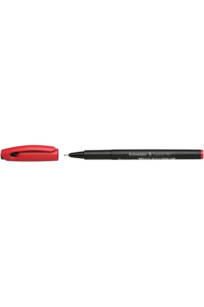 Liner 967, varf fetru 0.4mm - rosu