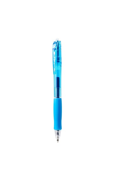 Pix cu gel cu mecanism 0.7mm albastru Lineum