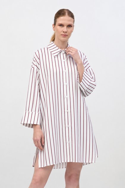Elegantna drapirana satenska košulja
