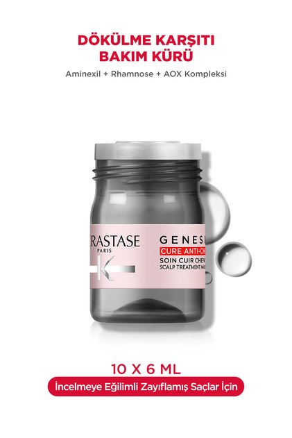 Genesis Cure-Antichute Intensive Care Cure Against Hair Loss 10*6ml