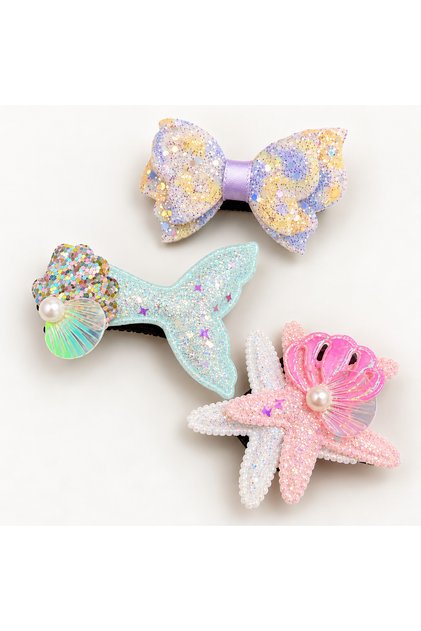 3-Piece High Quality Hairless Baby Clips