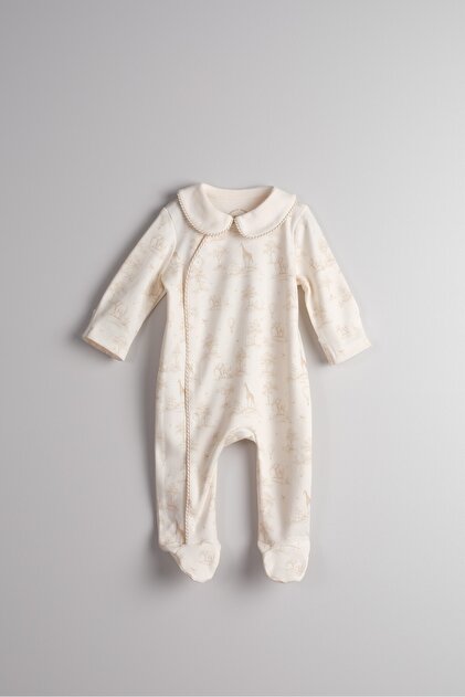 100% Cotton Baby Romper (Safari)