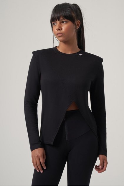 DENI Kadın Siyah Sweatshirt
