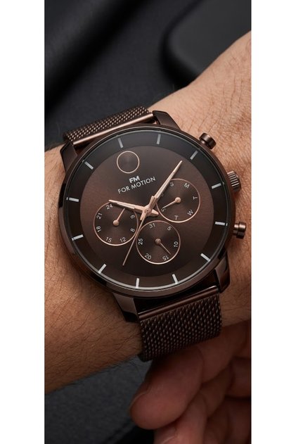 Fm.Bm01222.05 Steel Cord Functions Active Men's Wristwatch