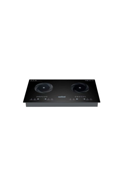 2-In-1 Double Burner Infrared Cooker With BBQ Grill 2800W and 6 Cooking Functions - SF5194IC