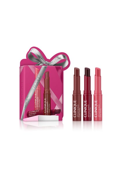 Honey ile Tatil Sezonu Seti | Mini Almost Lipstick Black Honey Ruj , Pink Honey Ruj, Nude Honey Ruj 1.2g