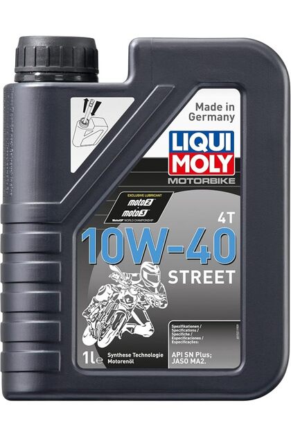 زيت محرك راسينغ 1521 رباعي الأشواط 10W-40 سعة 1 لتر