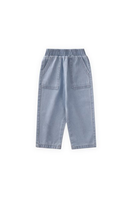 Pantaloni din denim 2-8 ani Ice Blue