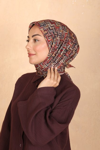 Soft Pamuk Eşarp Bordo