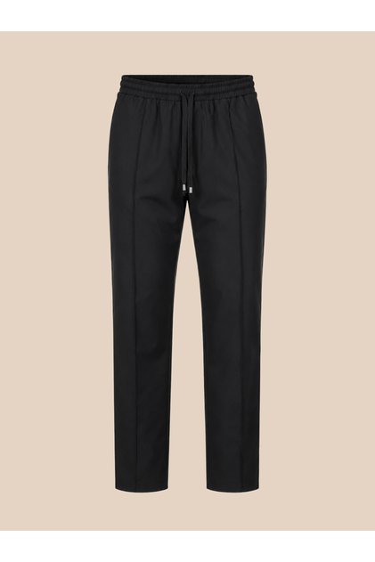 Women's Trousers Relaxed Fit Waist Tie Kitchen Women's Trousers