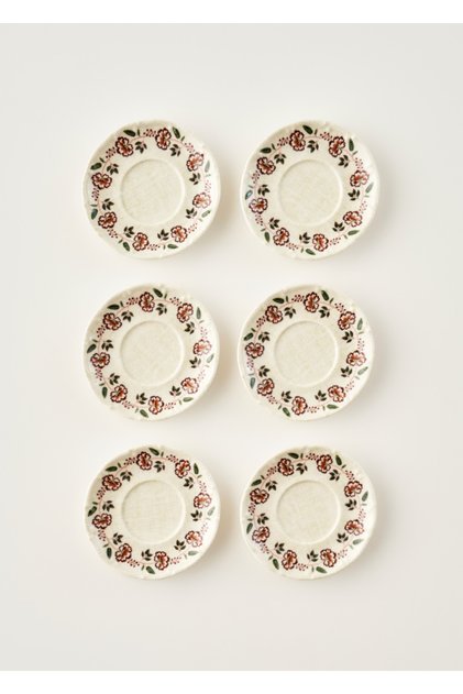 Grandma 6'lı Çay Tabağı Seti (11,5 cm)