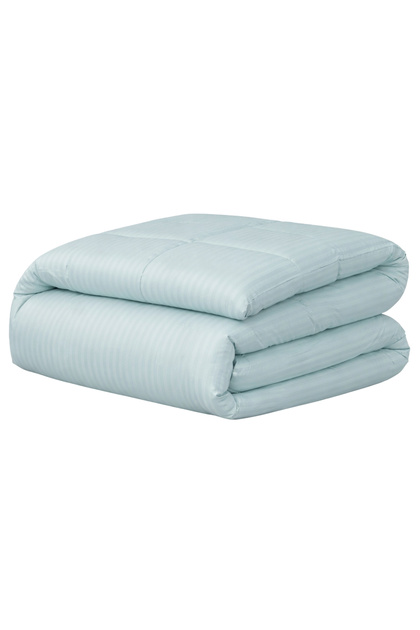 Quilted Duvet Insert – 220x240 Cms – Down Alternative – King Size 350 GSM Filling Pastel Green