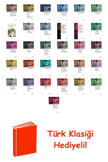 Halide Edib Adıvar 31 Kitap Seti + Türk Klasiği