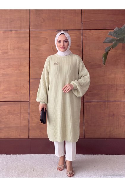 Oversize Triko Tunik