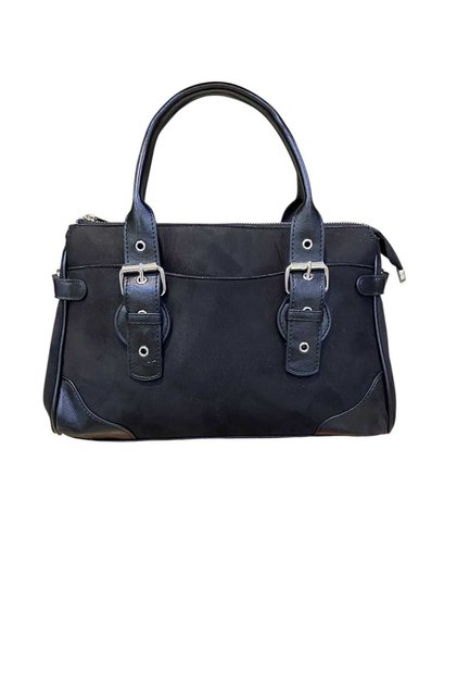 Classic Awesome Suede Bag Black Suede