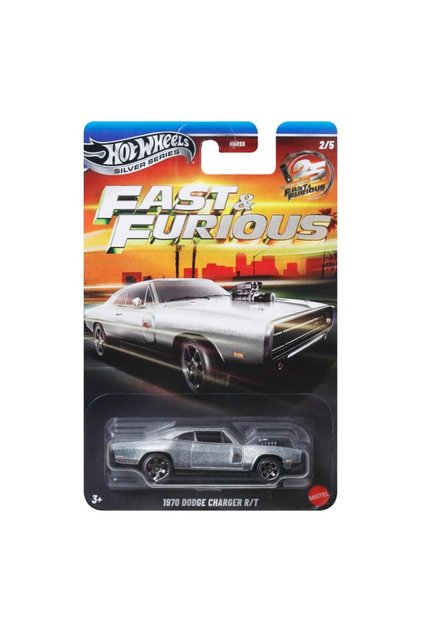 Silver Series 1970 Dodge Charger R/T Fast&Furious 25Th Anniversary Model Car